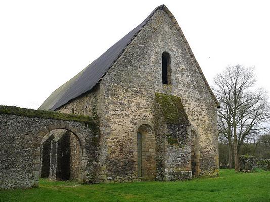 720-Simon_de_l_Ouest-Abbaye_de_Clermont_batiment_des_convers_face_nord.JPG